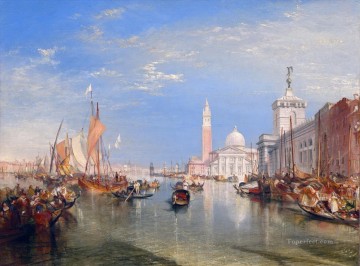  Giorgio Lienzo - Venecia La Dogana y San Giorgio Maggiore Turner